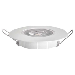 LED bodové svítidlo SIMMI bílé, kruh 5W neutrální bílá