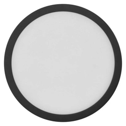 LED přisazené svítidlo NEXXO, kruhové, černé, 12,5W, se změnou CCT
