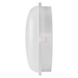 LED přisazené svítidlo QARI, kruhové bílé 20W neutrální b., IP65