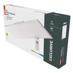 LED přisazené svítidlo RIVI, obdélníkové 25W, stmív. se změnou CCT