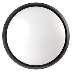 LED přisazené svítidlo ZURI, kruhové č/b 14W neutrální bílá