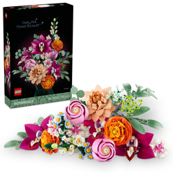 LEGO Botanicals Krásná kytice růžových květin 10342