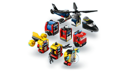 LEGO City Helikoptéra, hasičský vůz a ponorka 60462