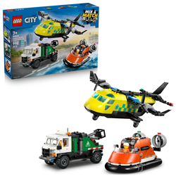 LEGO City Remix: Letadlo, servisní vůz a vznášedlo 60505