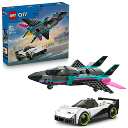 LEGO City Tryskáč vs. auto 60489