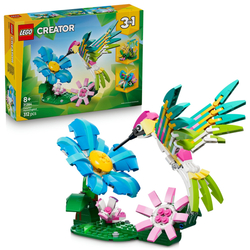 LEGO Creator 3 v 1 Divoká zvířata: Barevný kolibřík 31384