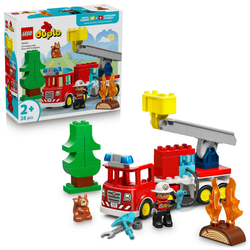 LEGO DUPLO Town Hasičské auto s hadicí a hasičem 10473