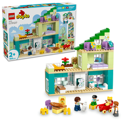 LEGO DUPLO Town Moderní rodinný dům 3 v 1 s figurkami 10470