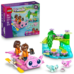 LEGO Friends Dobrodružný člun s axolotly 42681