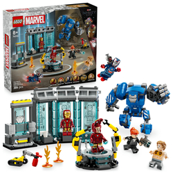 LEGO | Marvel Iron Man a jeho laboratoř: Síň brnění 76315