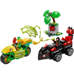 LEGO Marvel Spidey a jeho úžasní přátelé Spin, Electro a honička s dinosauřím vozidlem 11198