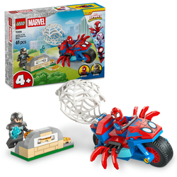LEGO Marvel Spidey na motorce vs. Rhino 11206