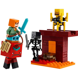 LEGO Minecraft Lávová bitva v Netheru 21266