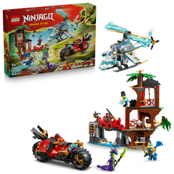 LEGO NINJAGO Souboj nindža vozidel a domek na stromě 71857