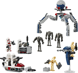 LEGO Star Wars Bitevní balíček klonového vojáka a bitevního droida 75372