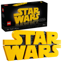 LEGO Star Wars Logo Star Wars z kostek 75407