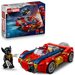 LEGO Super Heroes Spider-Man a auto vs. venomizovaný Wolverine 76336