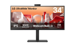 LG monitor 34U511A-B 34"/2560x1080/5ms/IPS/400cd/100Hz/HDMI/DP/21:9/HDR/1000:1/sRGB99%/ReaderMode