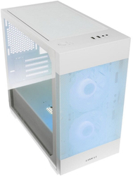 Lian Li LANCOOL 205M Mesh Micro ATX Case, bílá