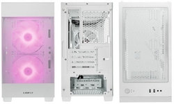 Lian Li LANCOOL 205M Mesh Micro ATX Case, bílá