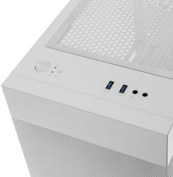 Lian Li LANCOOL 205M Mesh Micro ATX Case, bílá