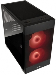 Lian Li LANCOOL 205M Mesh Micro ATX Case, tvrzené sklo - černá