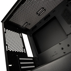 Lian Li LANCOOL 205M Mesh Micro ATX Case, tvrzené sklo - černá