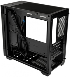 Lian Li LANCOOL 205M Mesh Micro ATX Case, tvrzené sklo - černá
