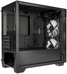 Lian Li LANCOOL 205M Mesh Micro ATX Case, tvrzené sklo - černá