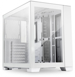 Lian Li O11 Dynamic Mini Snow Edition, Midi-Tower, tvrzené sklo - bílé