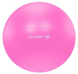 LifeFit Anti-Burst 85 cm, růžový gymnastický míč