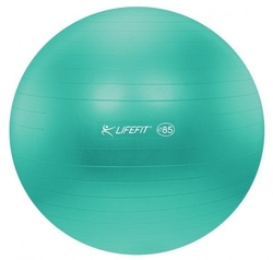 LifeFit Anti-Burst 85 cm, tyrkysový gymnastický míč