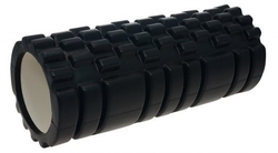 LifeFit Joga Roller A01 33x14cm, černý masážní válec