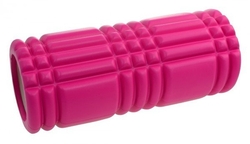 LifeFit Joga Roller B01 33x14cm, růžový masážní válec