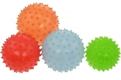 LifeFit Masážní míček 10cm - mix barev