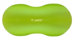 LifeFit Nuts 90x45 cm, sv. zelený gymnastický míč