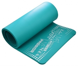 LifeFit Yoga Mat Exkluziv Plus, 180x58x1,5cm, tyrkysová podložka