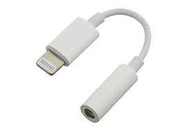 Lightning audio redukční kabel na 3.5mm stereo jack/female, bíl