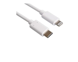 Lightning - USB-C USB nabíjecí/datový kabel MFi pro Apple iPhone/iPad, 1m