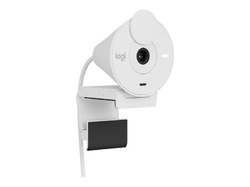 Logitech BRIO 300, Full HD webcam, off-white