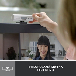 Logitech BRIO 500, Full HD webcam, off-white