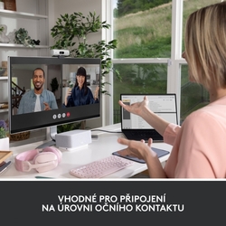 Logitech BRIO 500, Full HD webcam, off-white