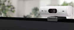 Logitech BRIO 500, Full HD webcam, off-white