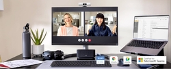 Logitech BRIO 500, Full HD webcam, off-white