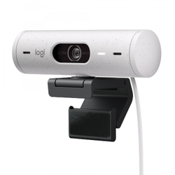 Logitech BRIO 500, Full HD webcam, off-white