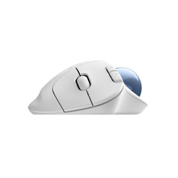 Logitech ERGO M575S, bezdrátová, bluetooth, bílá