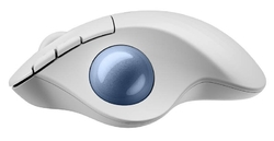 Logitech ERGO M575S, bezdrátová, bluetooth, bílá