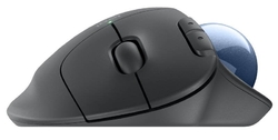 Logitech ERGO M575S, bezdrátová, bluetooth, šedá