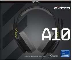 Logitech G Astro A10, drátová náhlavní sluchátka, černá/šedá