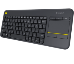 Logitech K400 Plus CZ Black